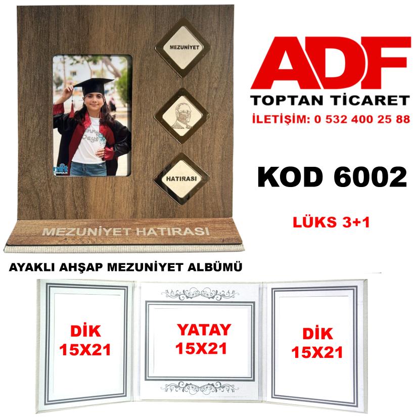 Mezuniyet Okul Albümü Ahşap Ayaklı  Lüks  3+1