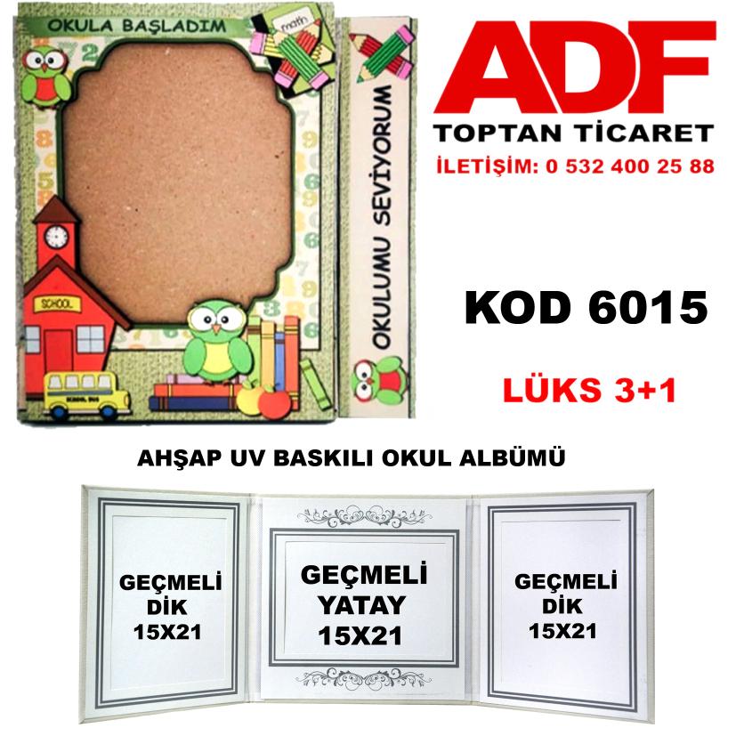 Ahşap UV Baskılı Okul Albümleri KOD 6015
