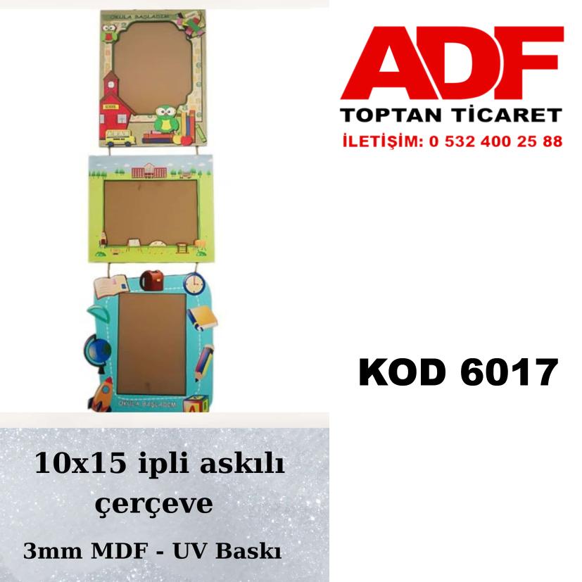 10x15 Askılı İpli Okul Çercevesi 3 mm Uv baskılı KOD 6017